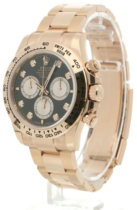 Rolex Daytona 126505-0002 40mm Everose gold Black 12