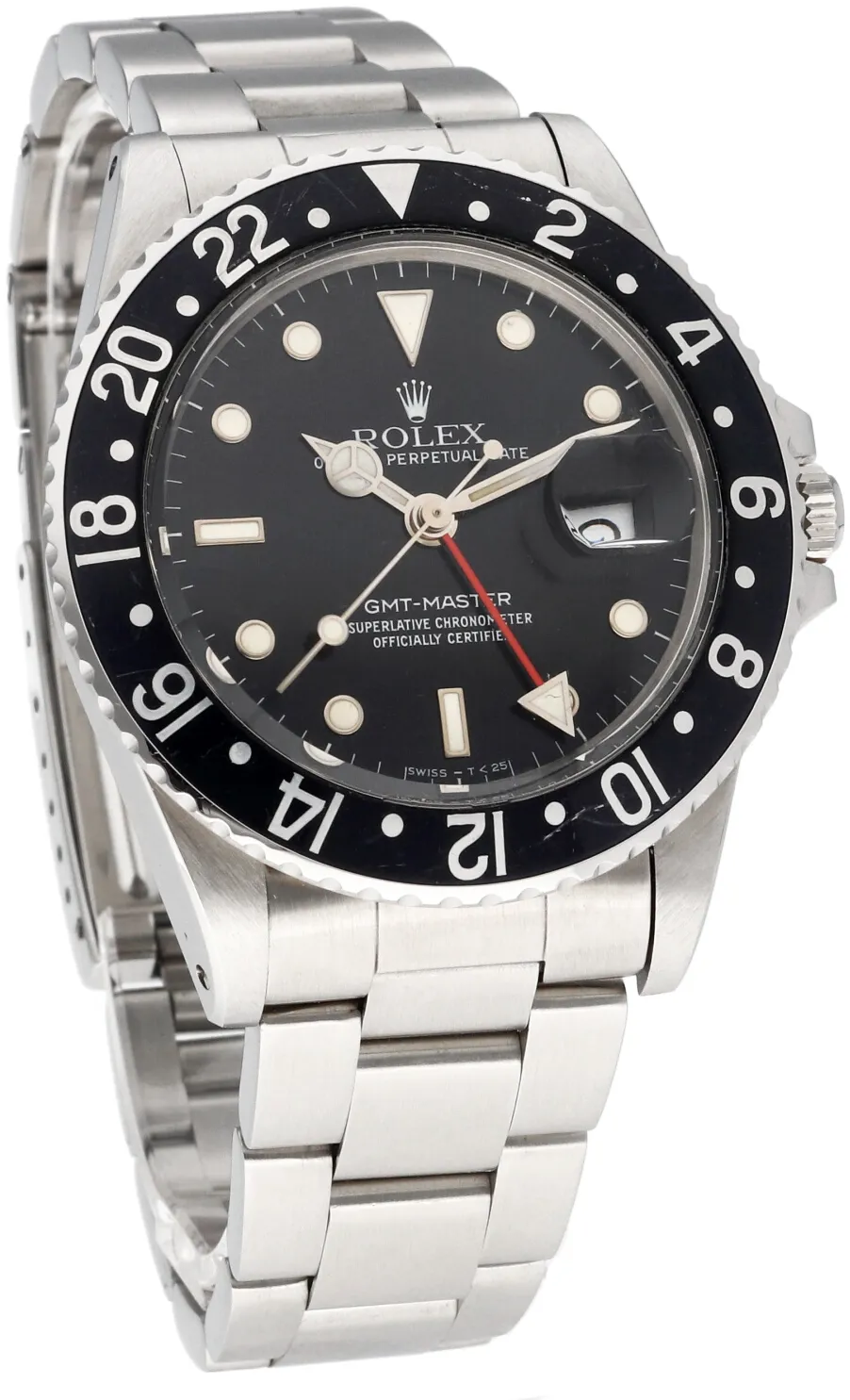 Rolex GMT-Master 16750 40mm Stainless steel Black