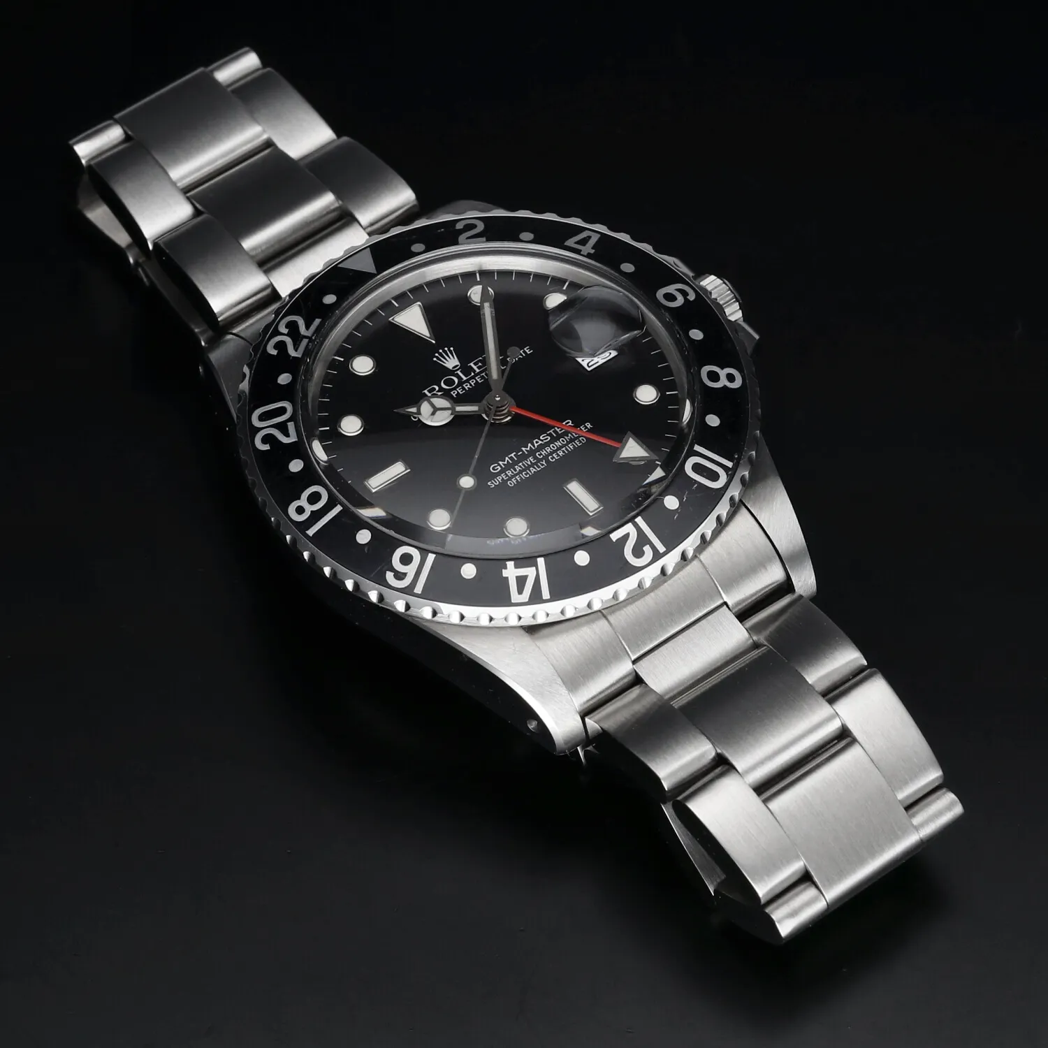 Rolex GMT-Master 16750 40mm Stainless steel Black 12