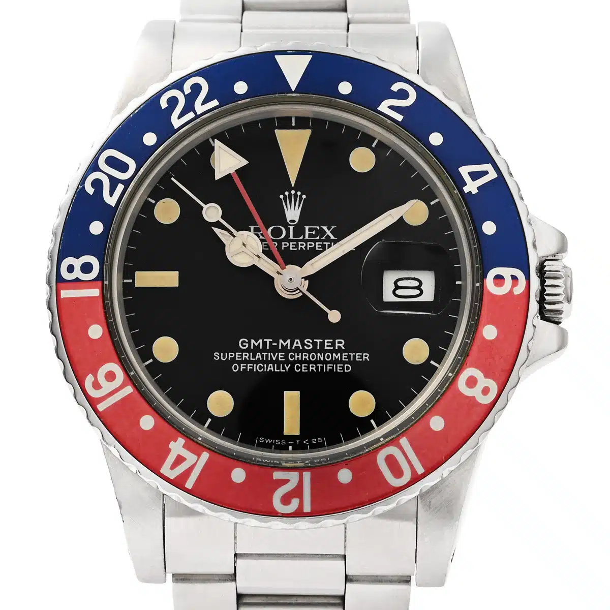 Rolex GMT-Master 16750 40mm Stainless steel Black