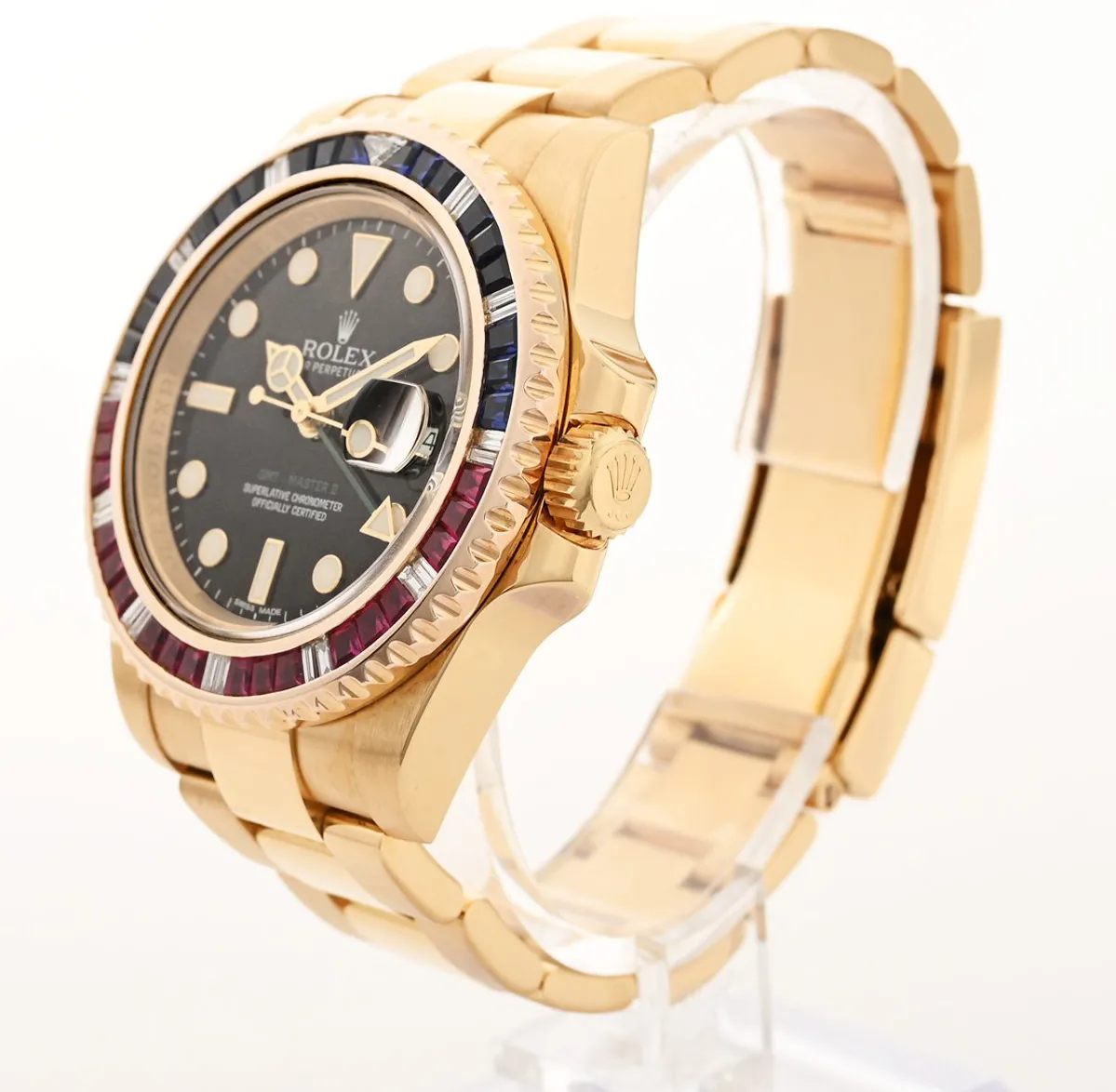 Rolex GMT-Master II 116718 40mm Yellow gold Black 1