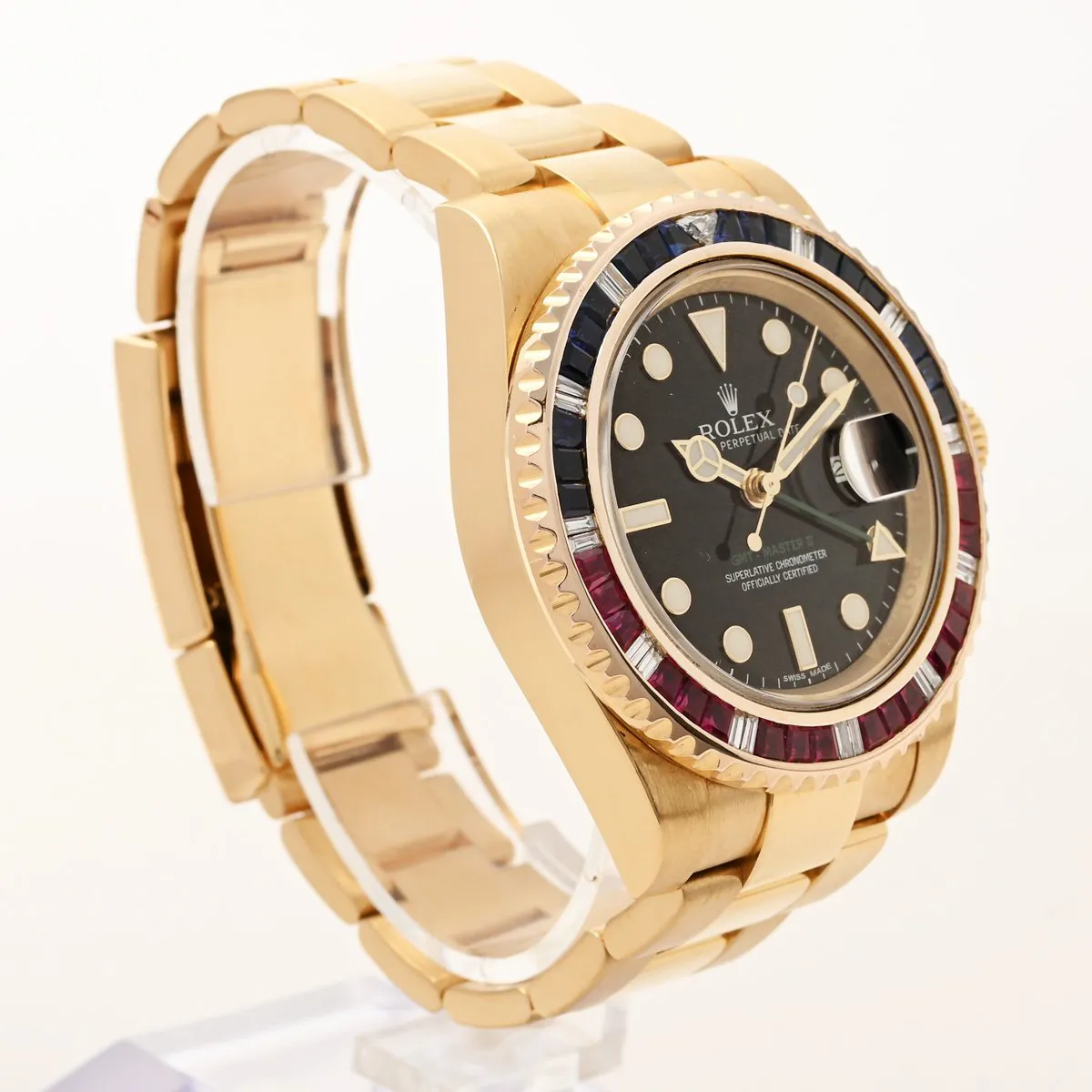 Rolex GMT-Master II 116718 40mm Yellow gold Black 2