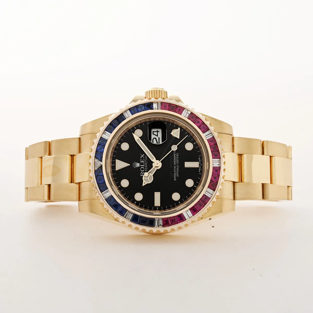 Rolex GMT-Master II 116718 40mm Yellow gold Black 3