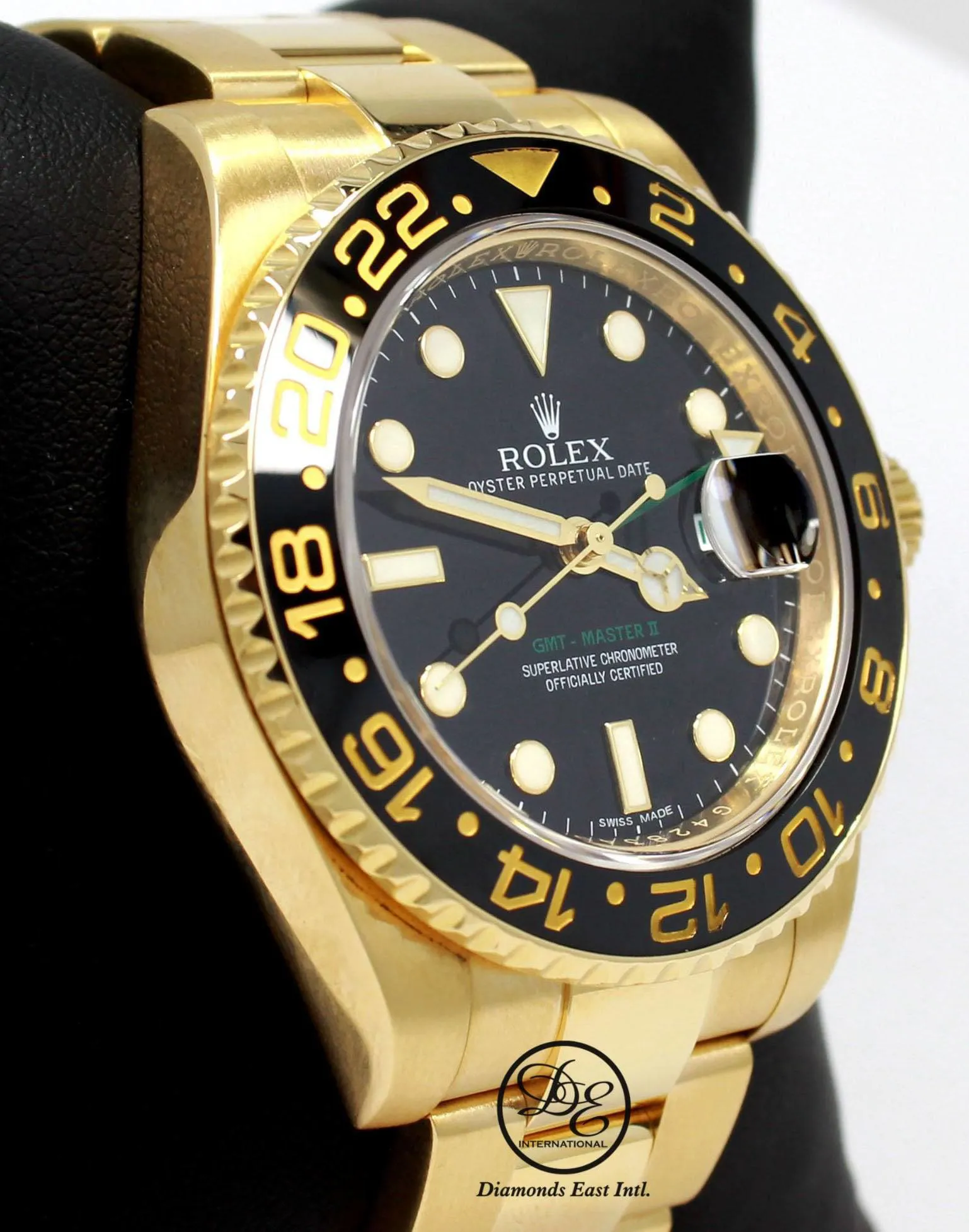 Rolex GMT-Master II 116718 40mm Yellow gold and 18k yellow gold Diamond 1