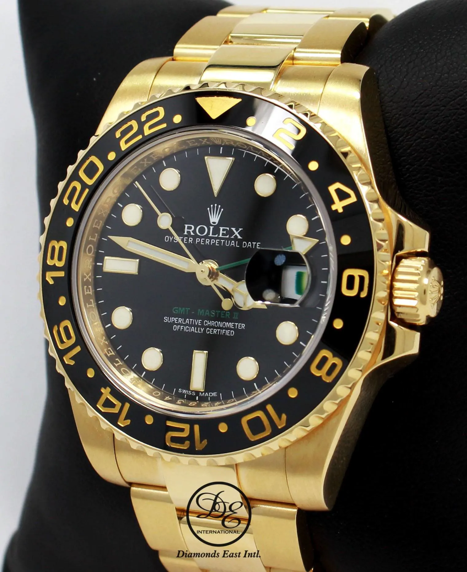 Rolex GMT-Master II 116718 40mm Yellow gold and 18k yellow gold Diamond 3