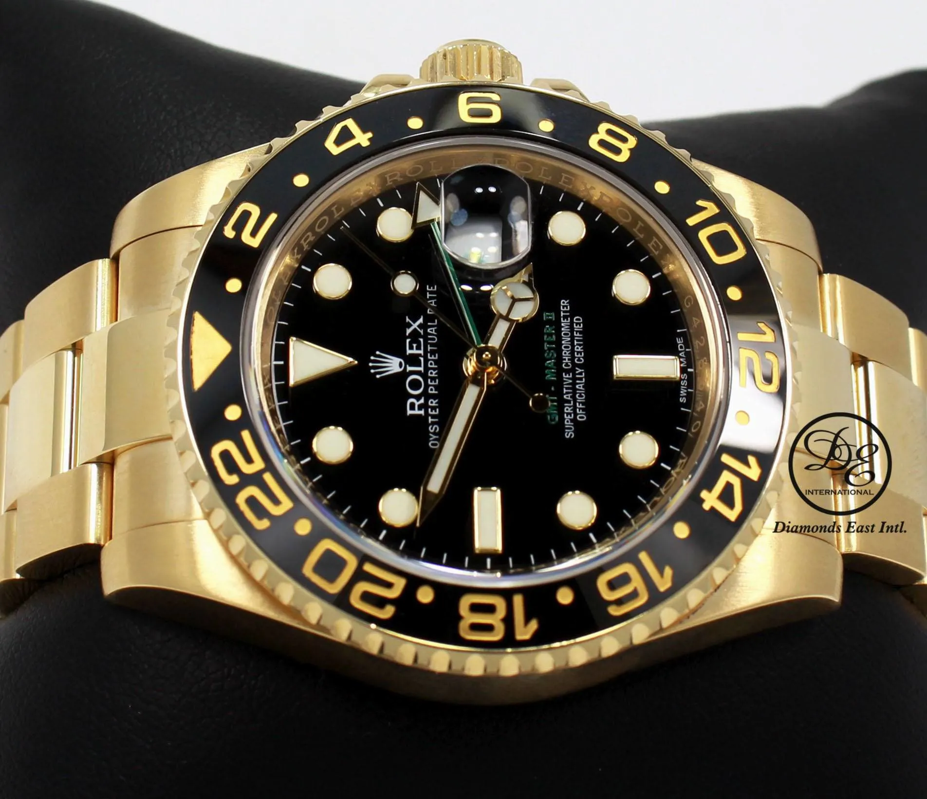 Rolex GMT-Master II 116718 40mm Yellow gold and 18k yellow gold Diamond 4