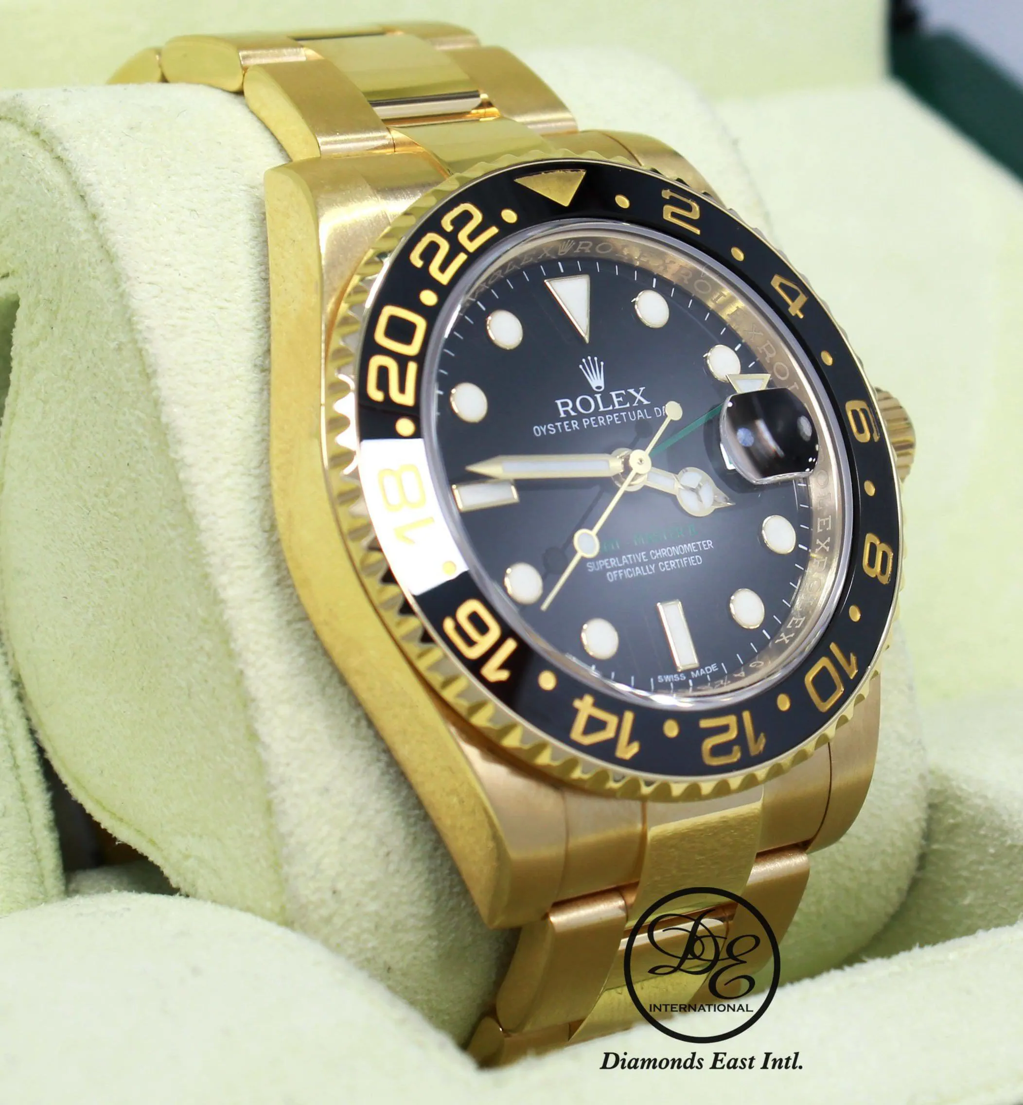 Rolex GMT-Master II 116718 40mm Yellow gold and 18k yellow gold Diamond 5