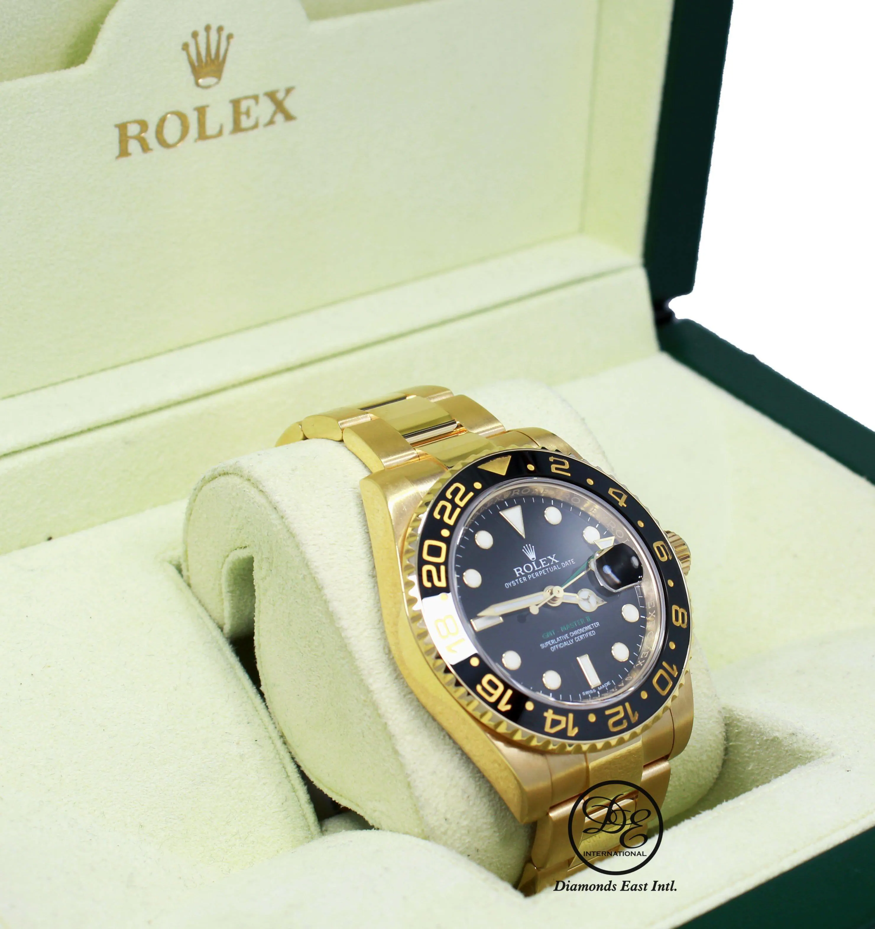 Rolex GMT-Master II 116718 40mm Yellow gold and 18k yellow gold Diamond 6