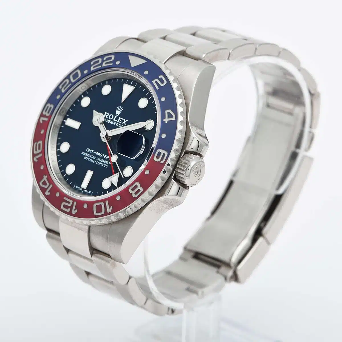 Rolex GMT-Master II 116719BLRO 40mm White gold Blue 3