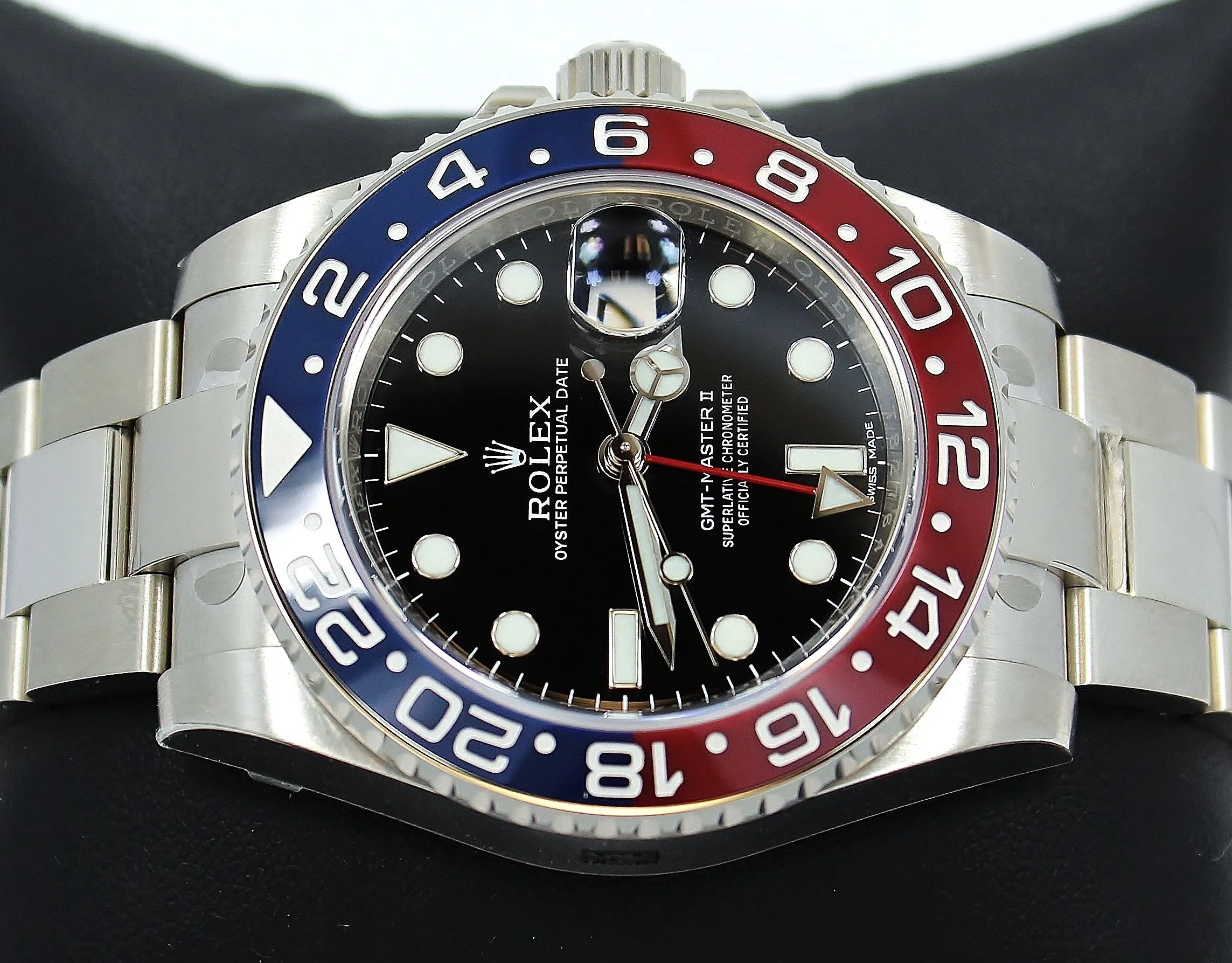 Rolex GMT-Master II 116719BLRO 40mm White gold Black 9