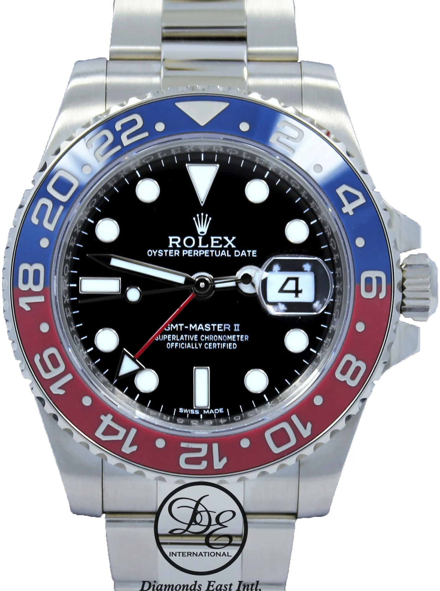 Rolex GMT-Master II 116719BLRO 40mm White gold Black