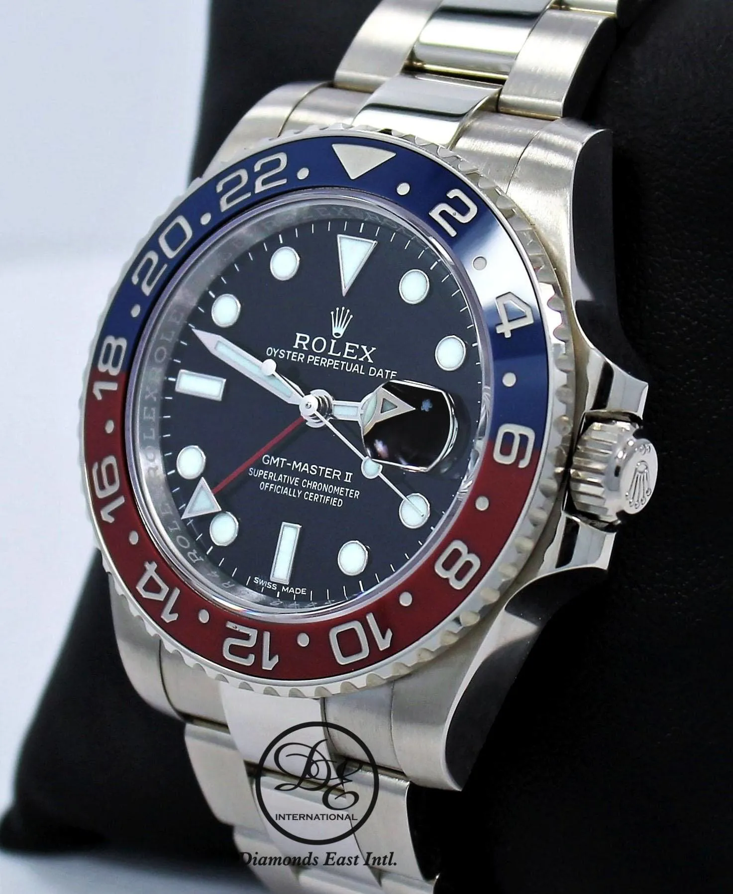 Rolex GMT-Master II 116719BLRO 40mm White gold Black 3