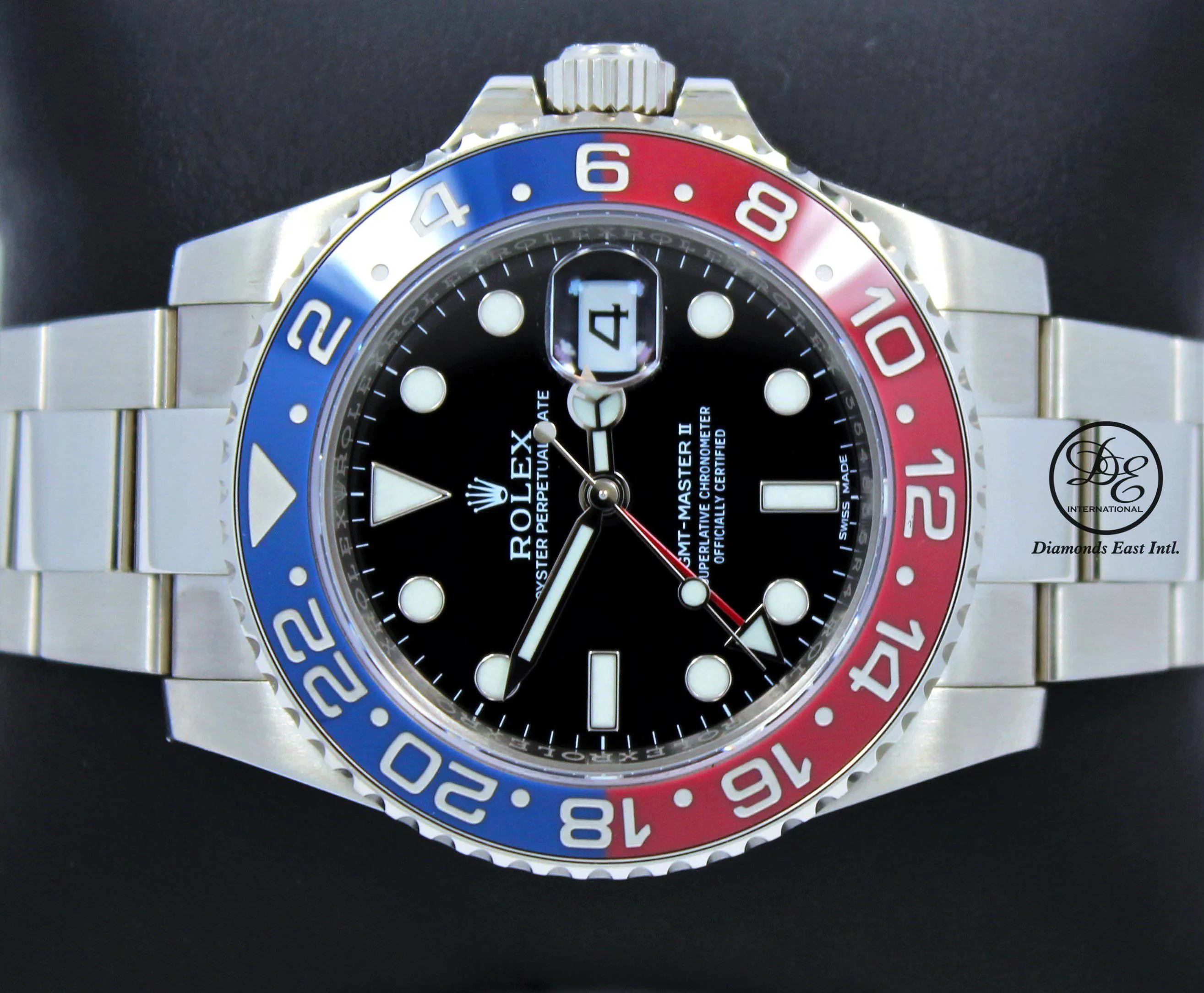 Rolex GMT-Master II 116719BLRO 40mm White gold Black 4