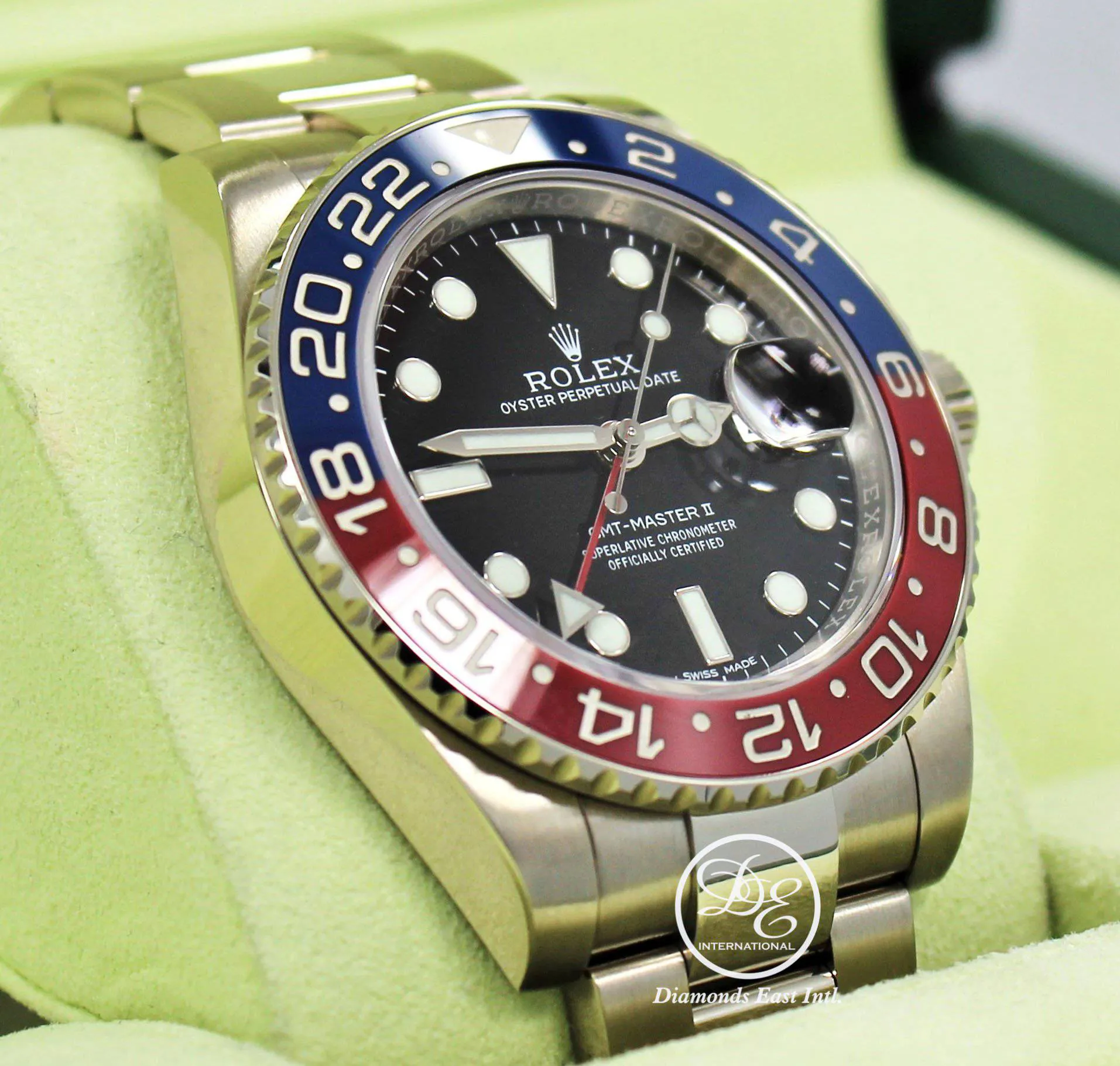 Rolex GMT-Master II 116719BLRO 40mm White gold Black 5