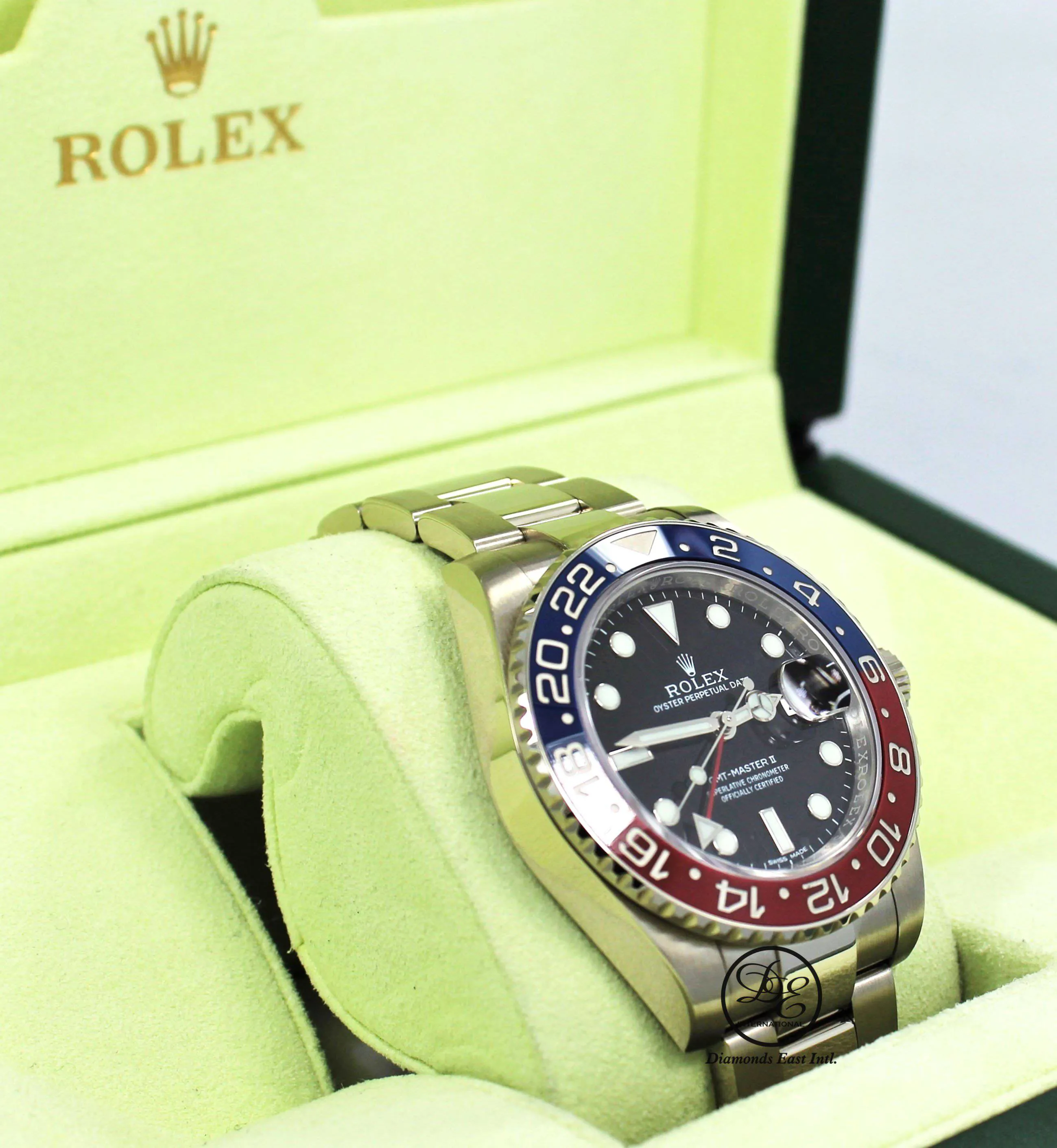 Rolex GMT-Master II 116719BLRO 40mm White gold Black 6