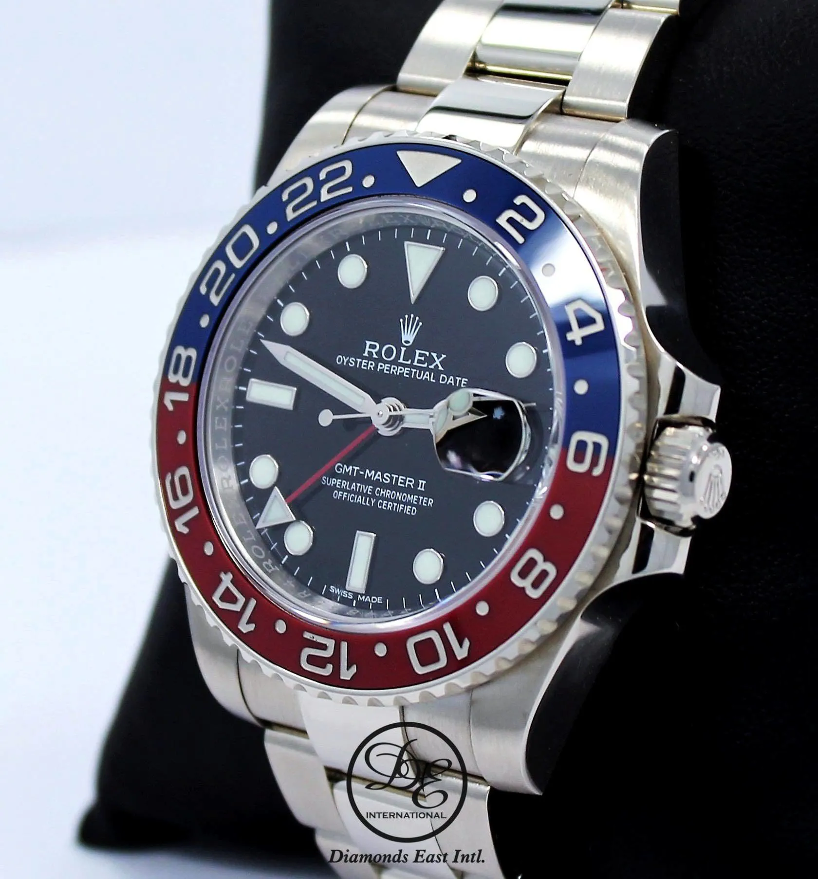 Rolex GMT-Master II 116719BLRO 40mm White gold Black 7