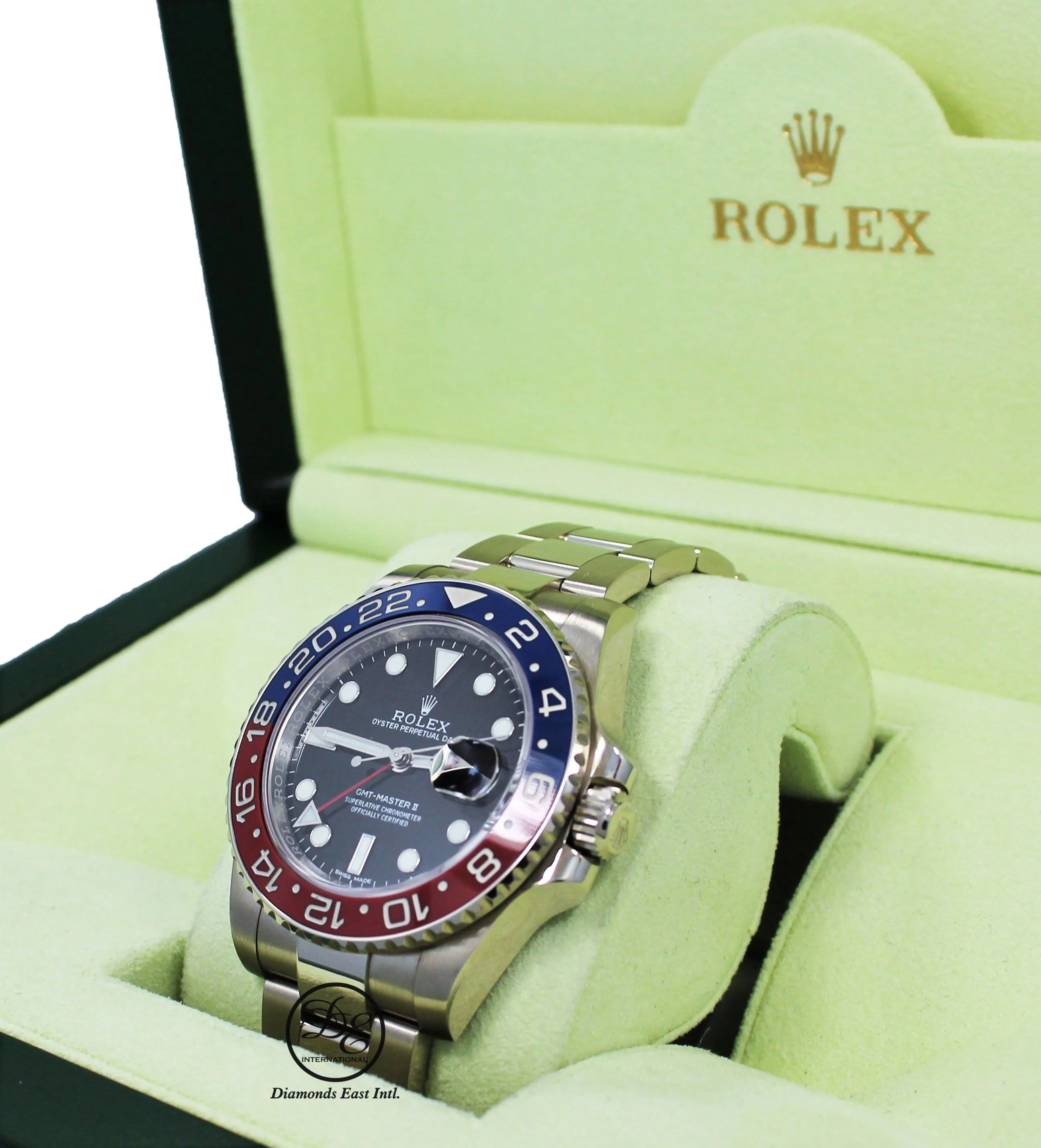 Rolex GMT-Master II 116719BLRO 40mm White gold Black 10