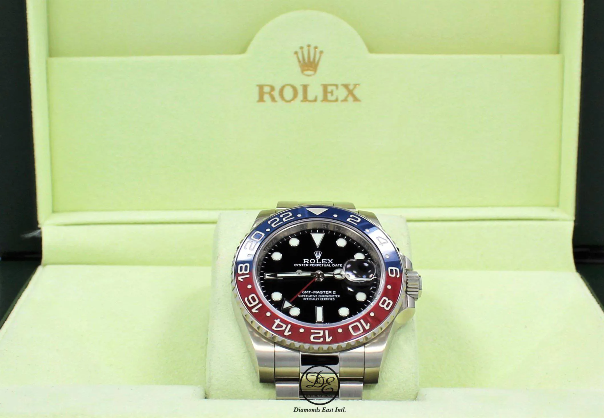 Rolex GMT-Master II 116719BLRO 40mm White gold Black 12