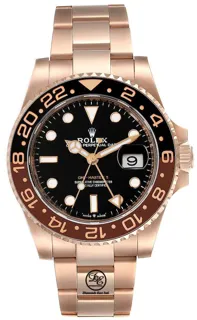 Rolex GMT-Master II 126715CHNR Everose gold Black