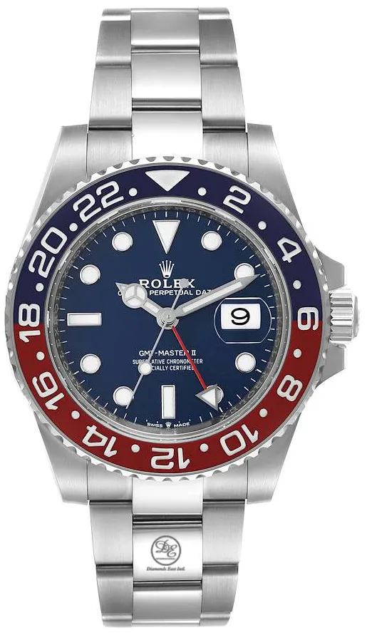 Rolex GMT-Master II 126719BLRO 40mm White gold Blue