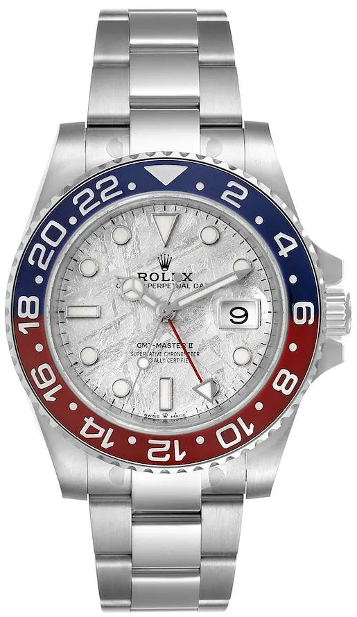 Rolex GMT-Master II 126719BLRO 40mm White gold Meteorite