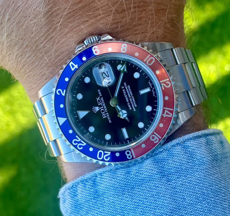 Rolex GMT-Master II 16710 40mm Stainless steel Black 2