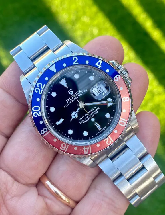 Rolex GMT-Master II 16710 40mm Stainless steel Black 4