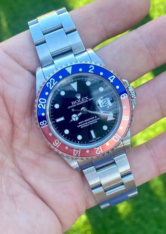 Rolex GMT-Master II 16710 40mm Stainless steel Black 6