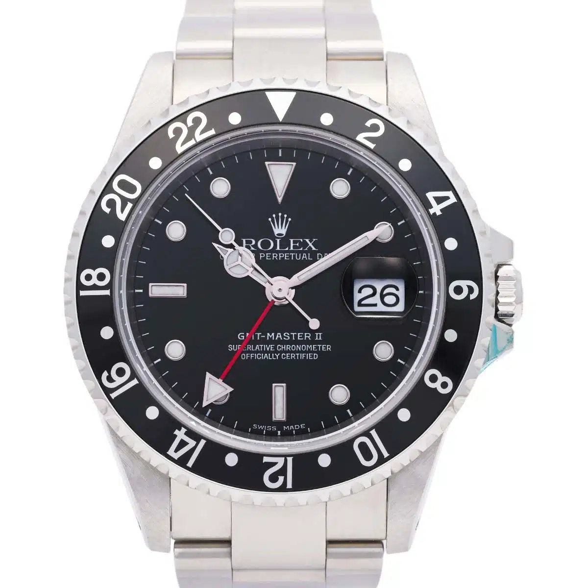 Rolex GMT-Master II 16710 40mm Stainless steel Black