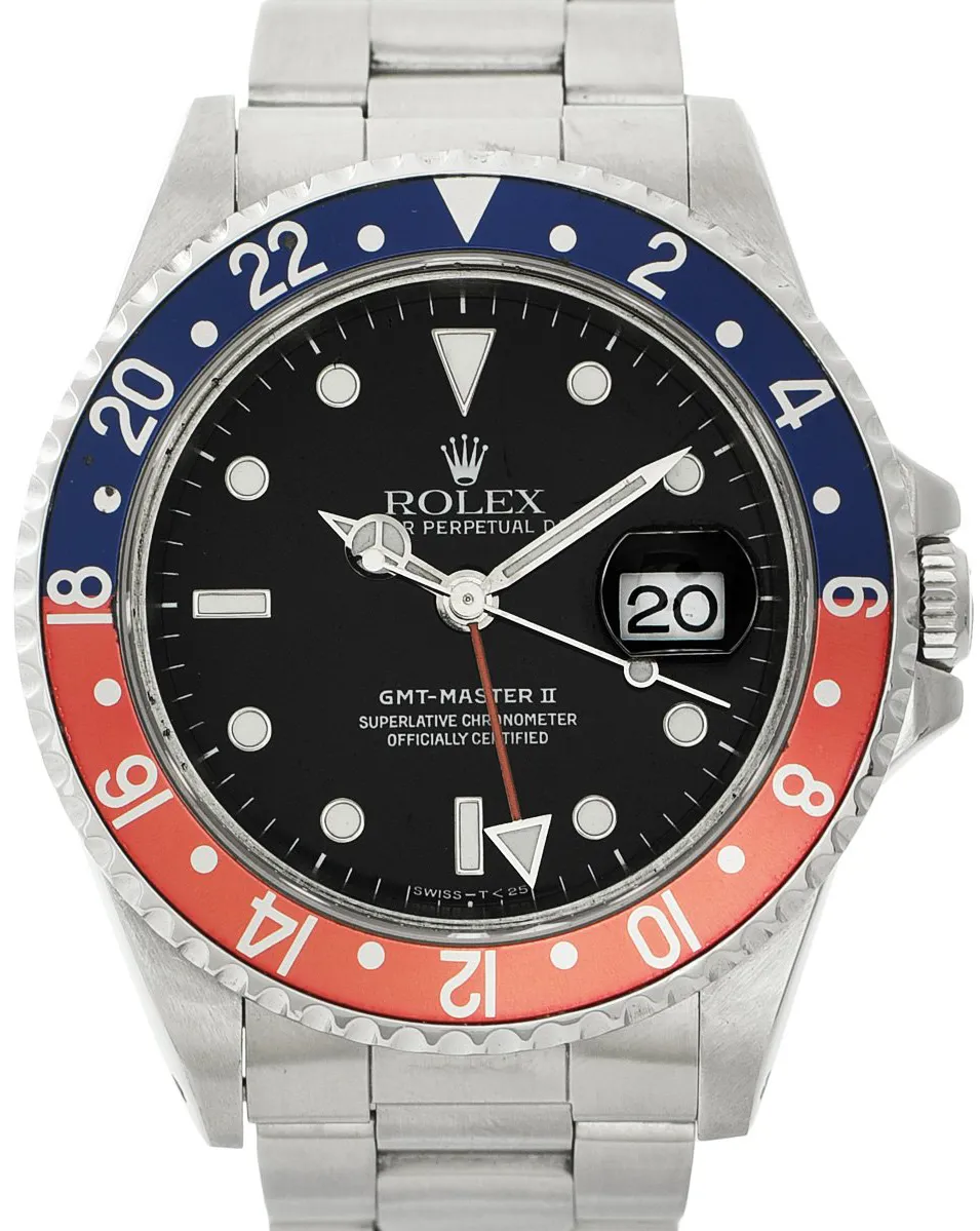 Rolex GMT-Master II 16710 40mm Stainless steel Black