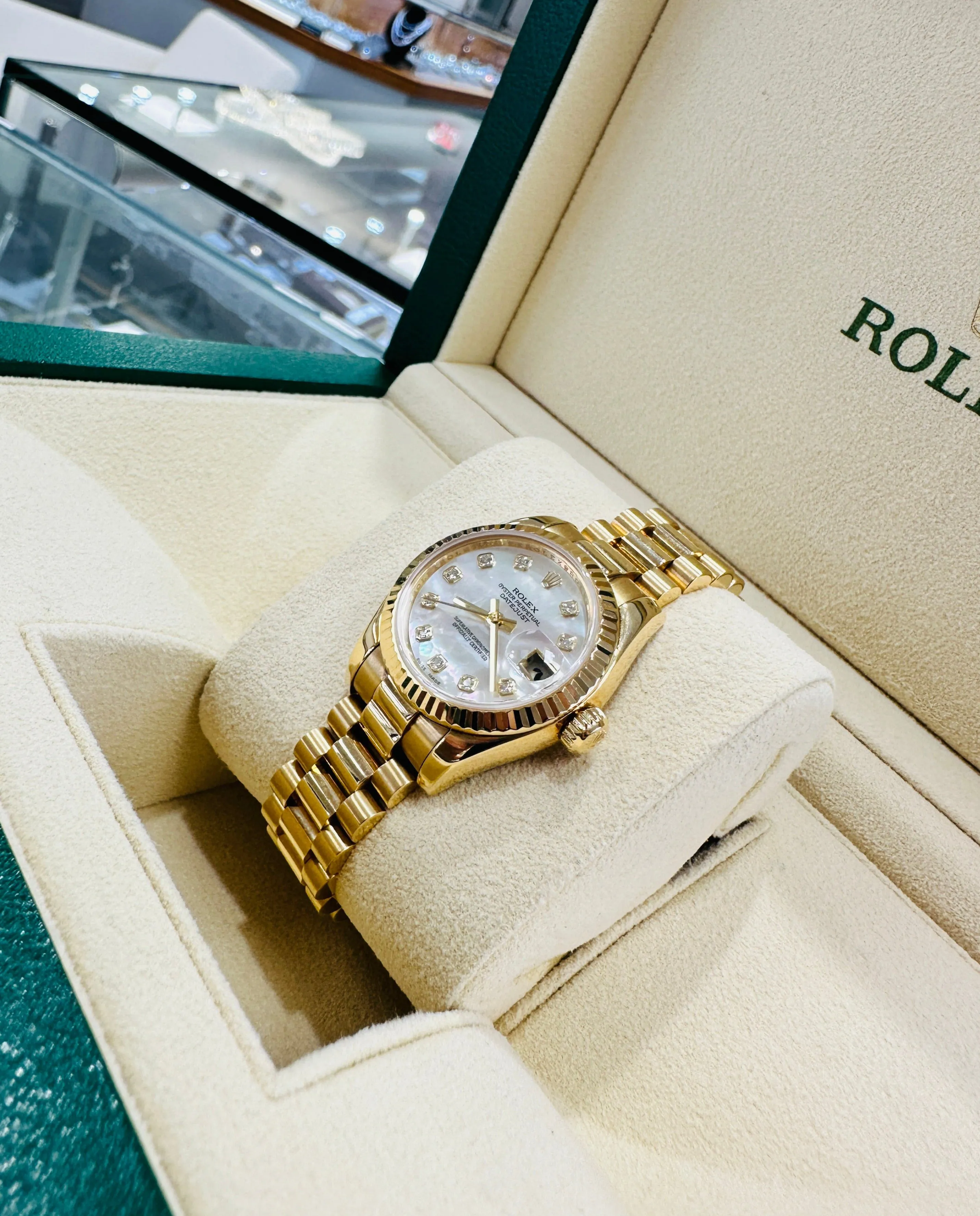 Rolex Lady-Datejust 179178 26mm Yellow gold Mother-of-pearl 5