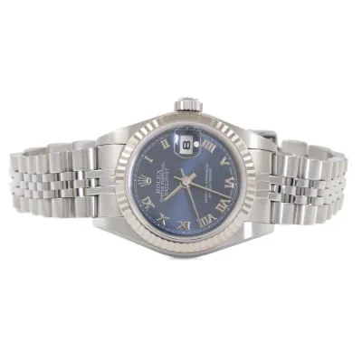 Rolex Lady-Datejust 79174 26mm Stainless steel Blue 2