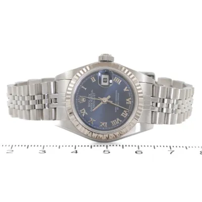 Rolex Lady-Datejust 79174 26mm Stainless steel Blue 4