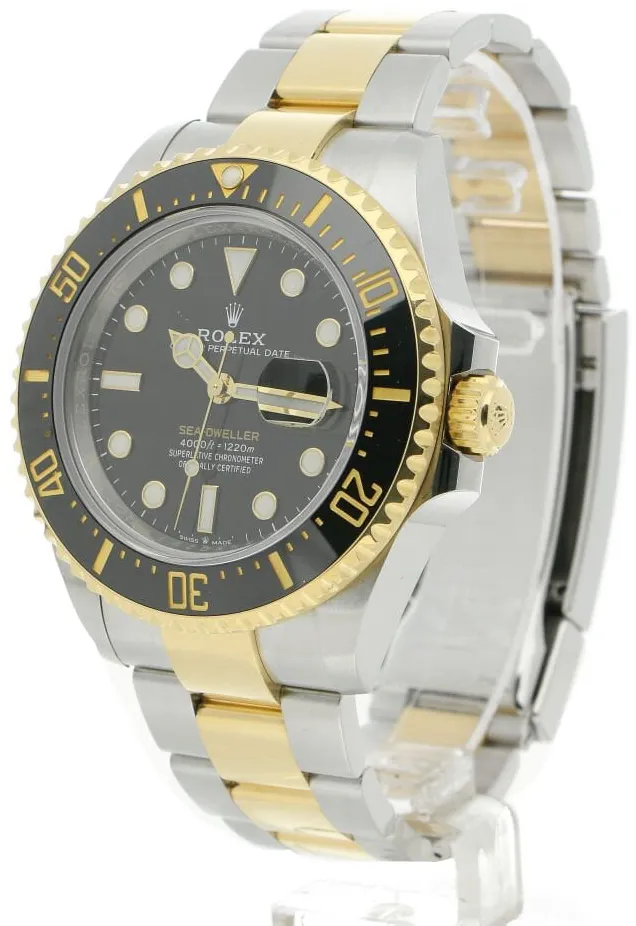 Rolex Sea-Dweller 126603 43mm Yellow gold and Stainless steel Black 1