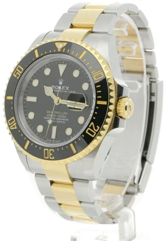 Rolex Sea-Dweller 126603 43mm Yellow gold and Stainless steel Black 12