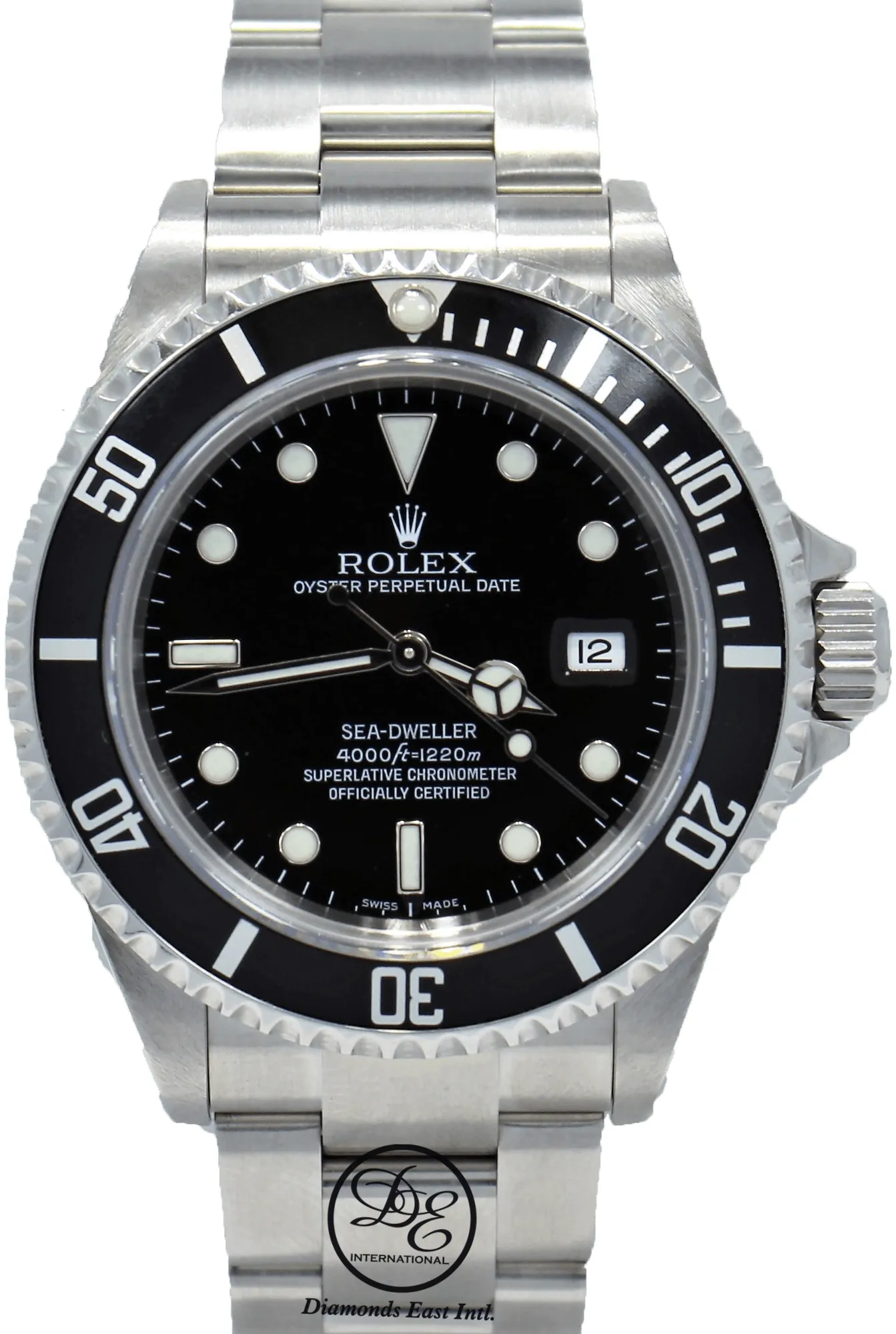 Rolex Sea-Dweller 16600 40mm Stainless steel Black