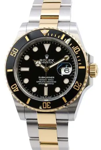 Rolex Submariner 126613LN 41mm Yellow gold and Stainless steel Black