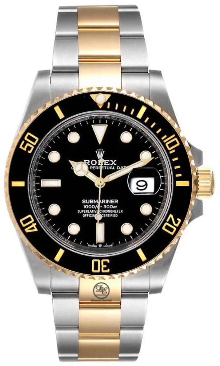 Rolex Submariner 126613LN 41mm Yellow gold and Stainless steel Black