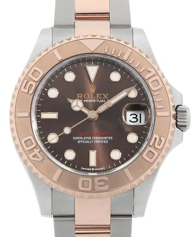 Rolex Yacht-Master 37 268621 37mm Yellow gold and Stainless steel Brown