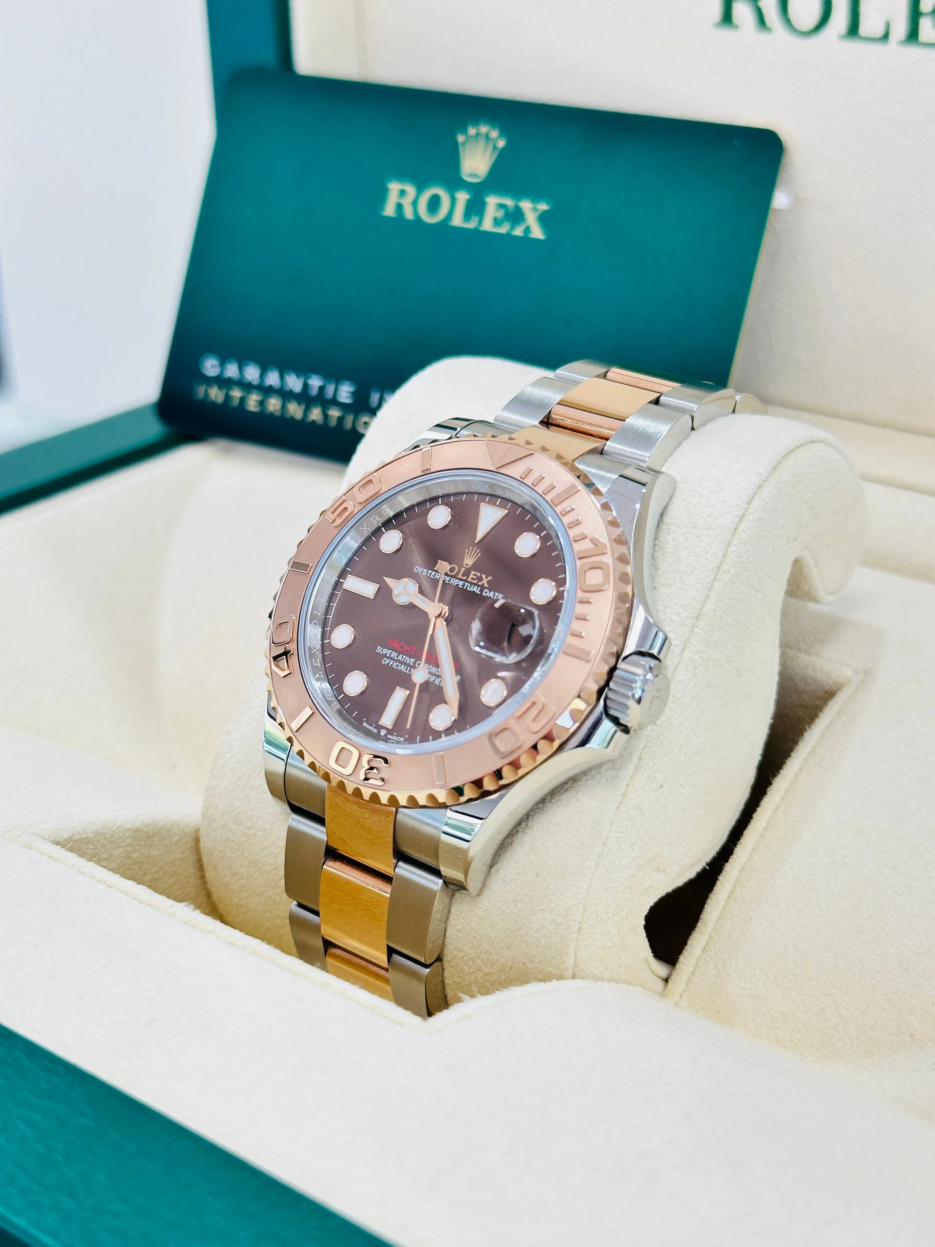 Rolex Yacht-Master 40 126621 40mm Rose gold and Stainless steel Brown 3