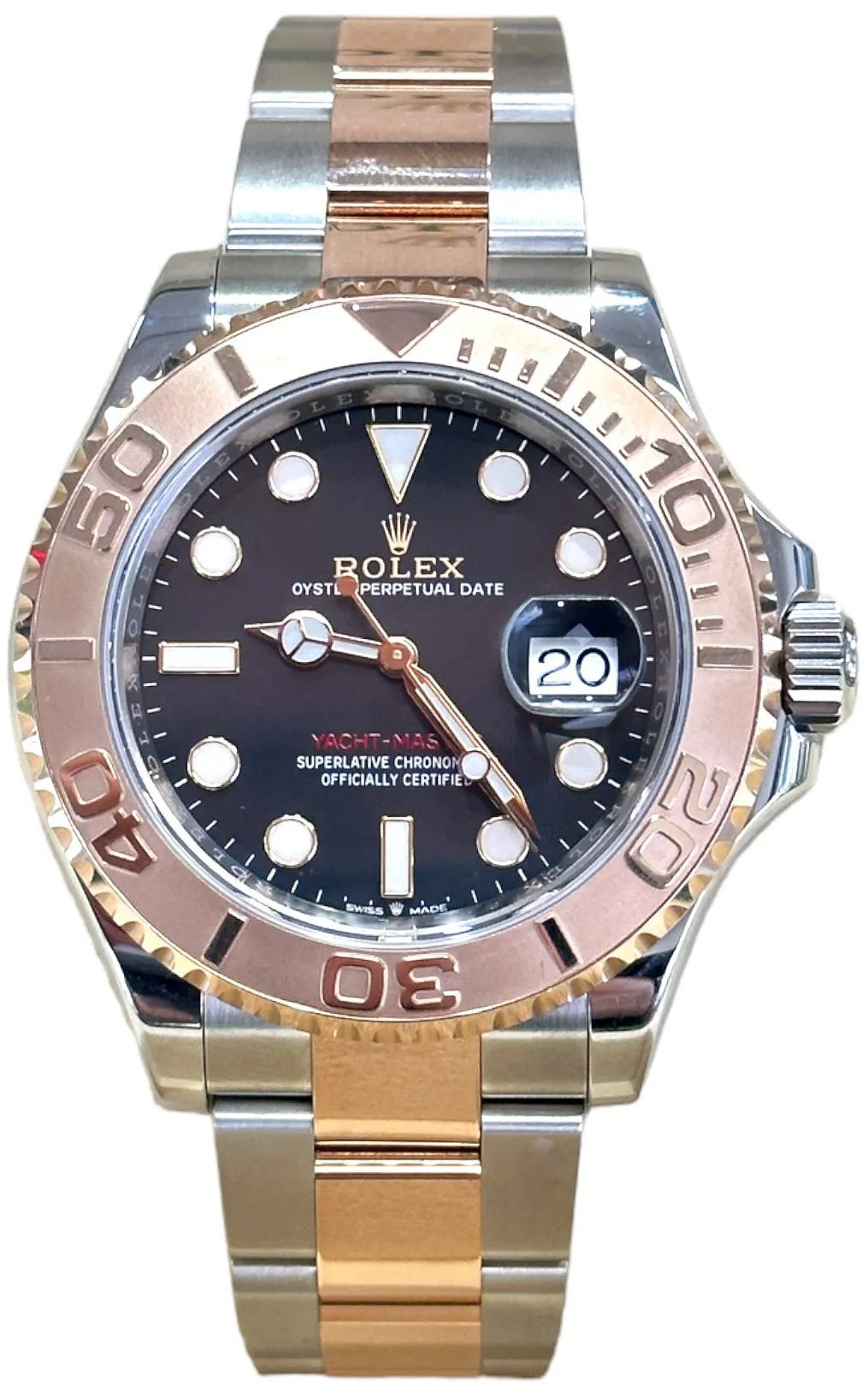 Rolex Yacht-Master 40 126621 40mm Yellow gold and Stainless steel Black