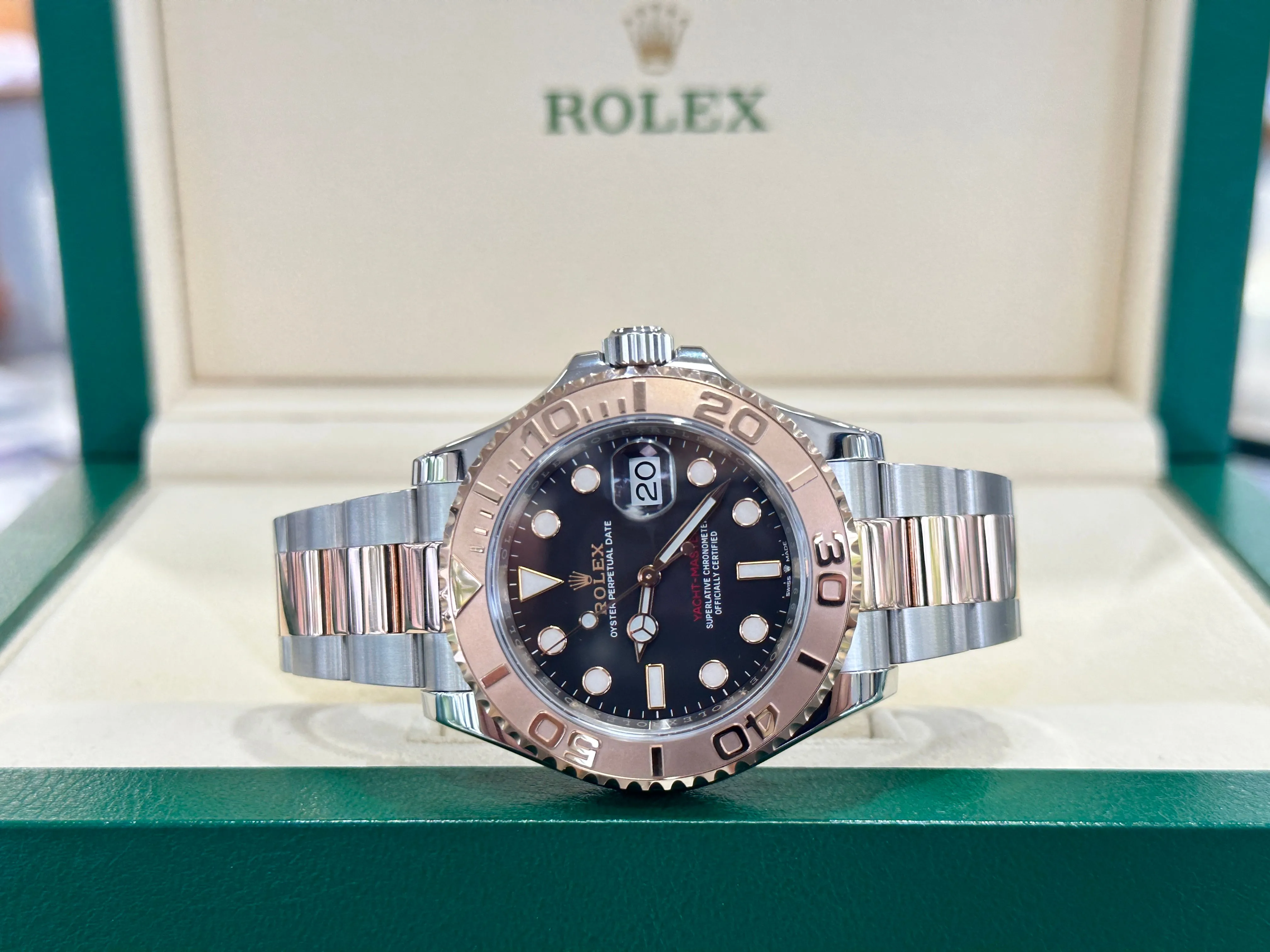 Rolex Yacht-Master 40 126621 40mm Yellow gold and Stainless steel Black 1