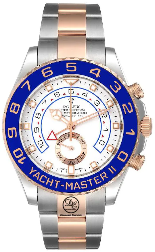 Rolex Yacht-Master II 116681 44mm Yellow gold and Stainless steel White