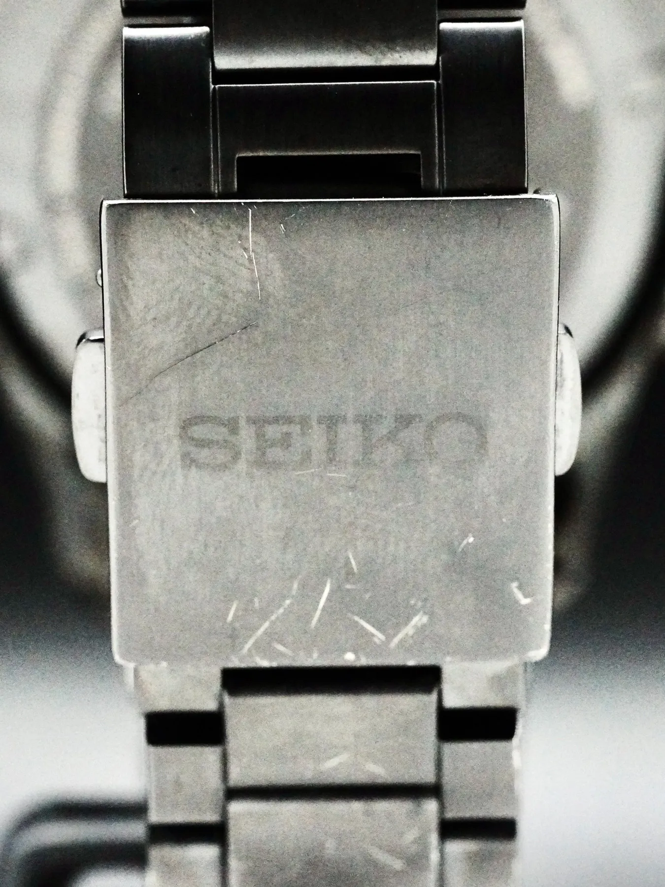 Seiko GPS Solar SAST100 47mm High-intensity titanium with black hard coating with ceramic bezel Black 4