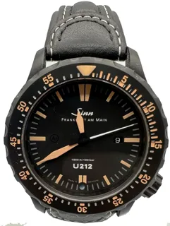 Sinn U212 S E 212 Stainless steel Black