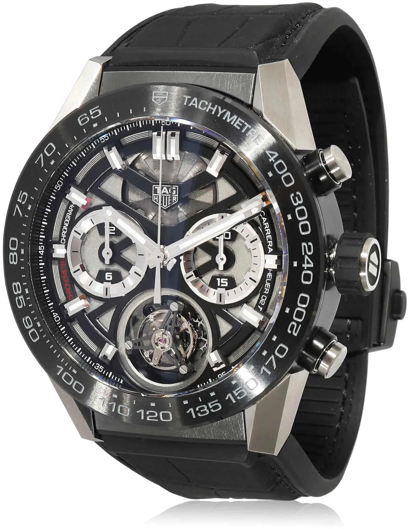 TAG Heuer Carrera CAR5A8Y.FC6377 45mm Ceramic Black