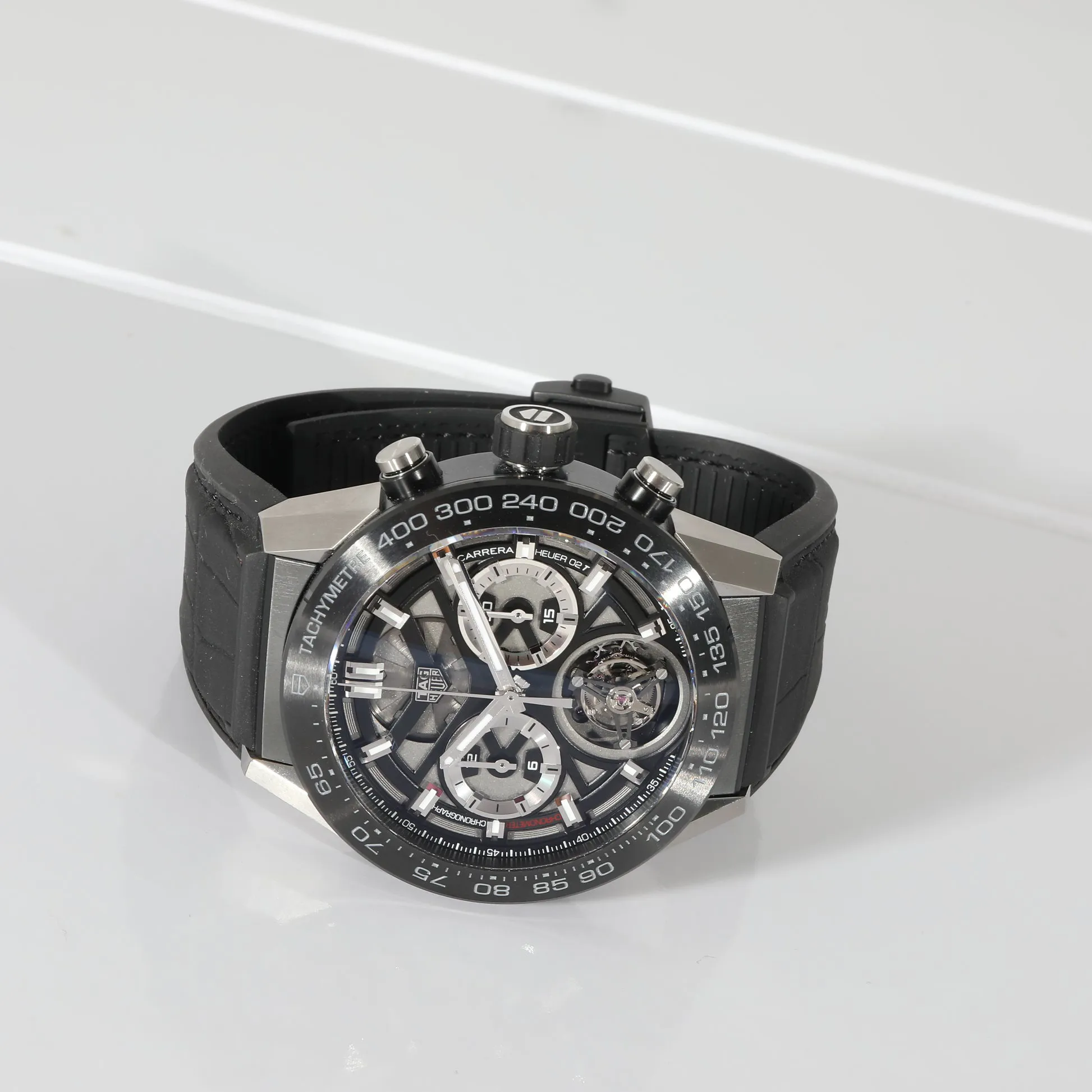 TAG Heuer Carrera CAR5A8Y.FC6377 45mm Ceramic Black 5