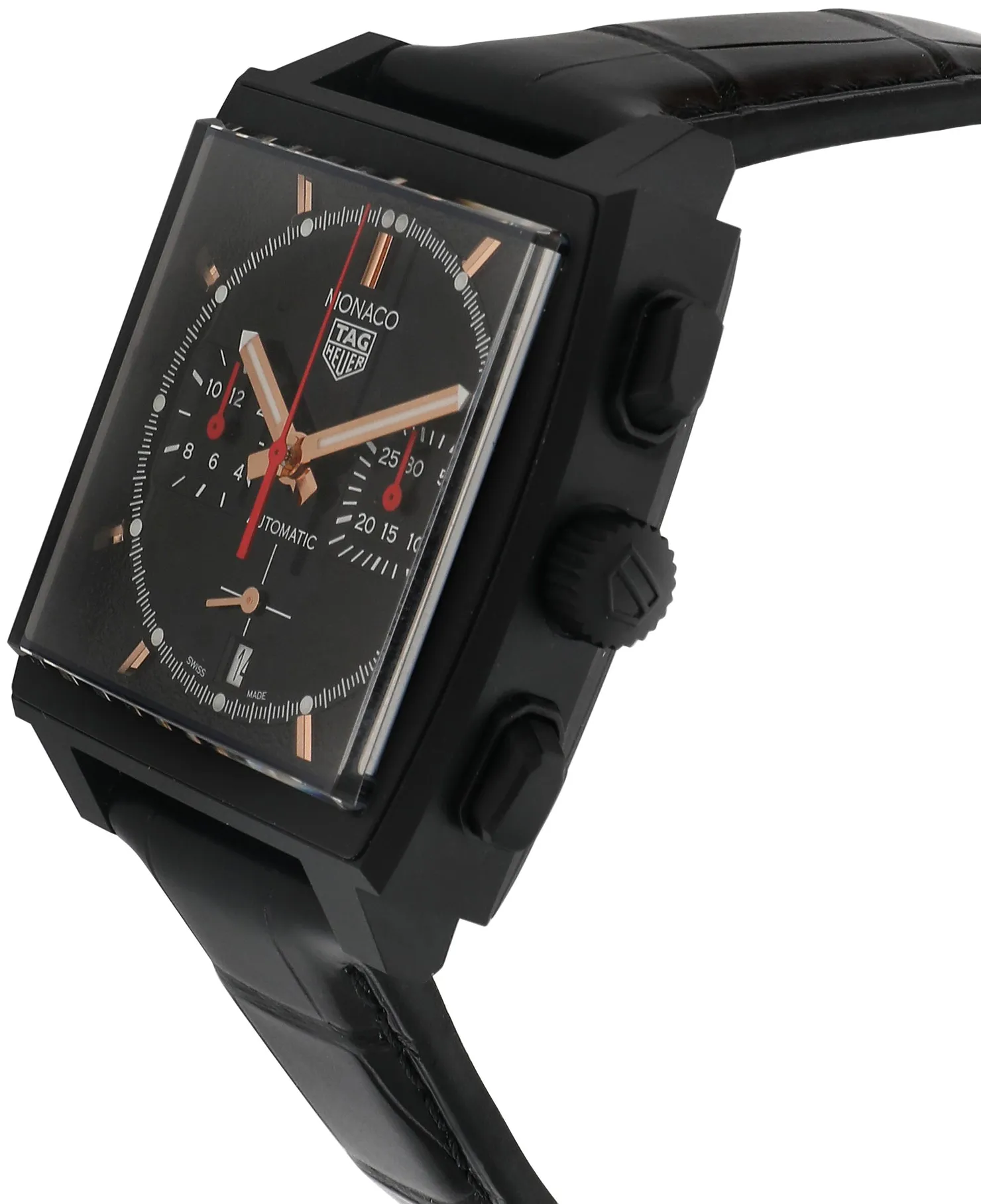 TAG Heuer Monaco CBL2180.FC6497 39mm Stainless steel Black 2