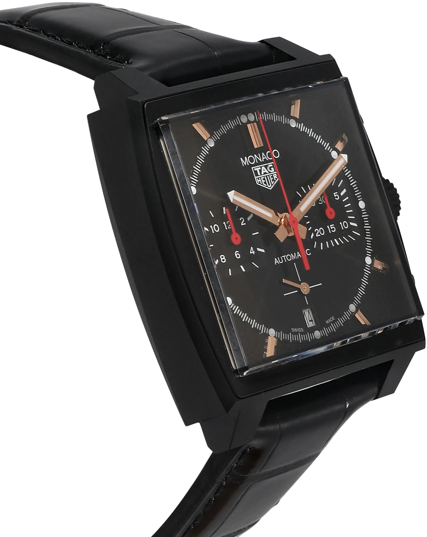 TAG Heuer Monaco CBL2180.FC6497 39mm Stainless steel Black 3