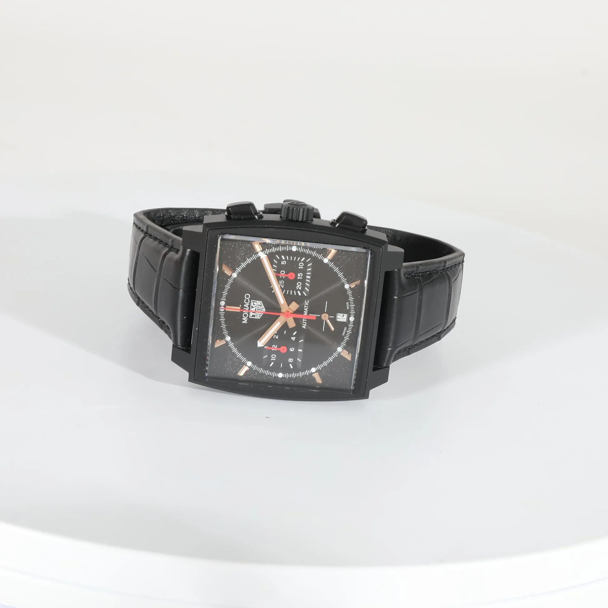 TAG Heuer Monaco CBL2180.FC6497 39mm Stainless steel Black 5